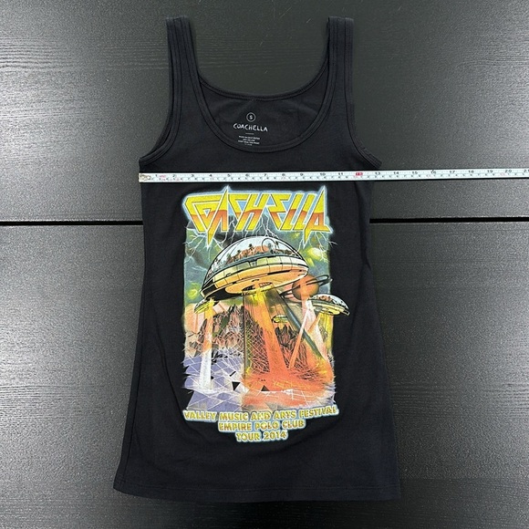 Coachella 2014 Tank Top with Artist Design and Artist Lineup - S - Picture 7 of 7